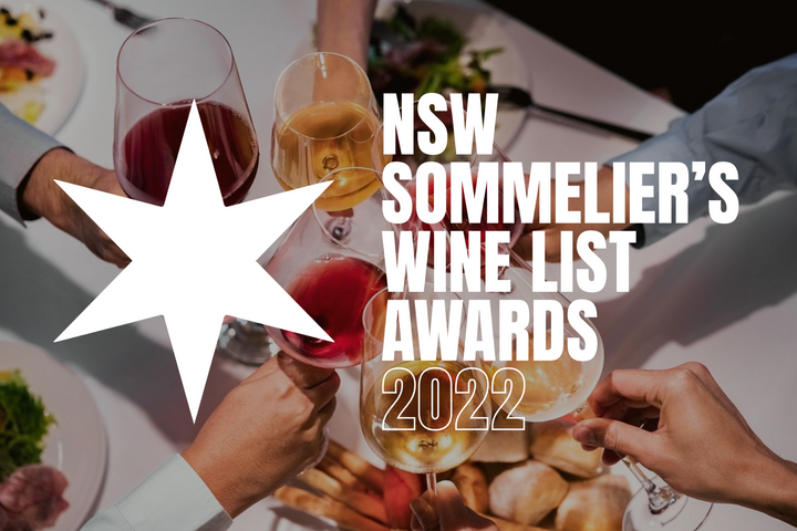 2022 Winners - NSW Sommelier's Wine List Awards
